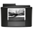 Folder Black Pictures In Icon 48x48 png